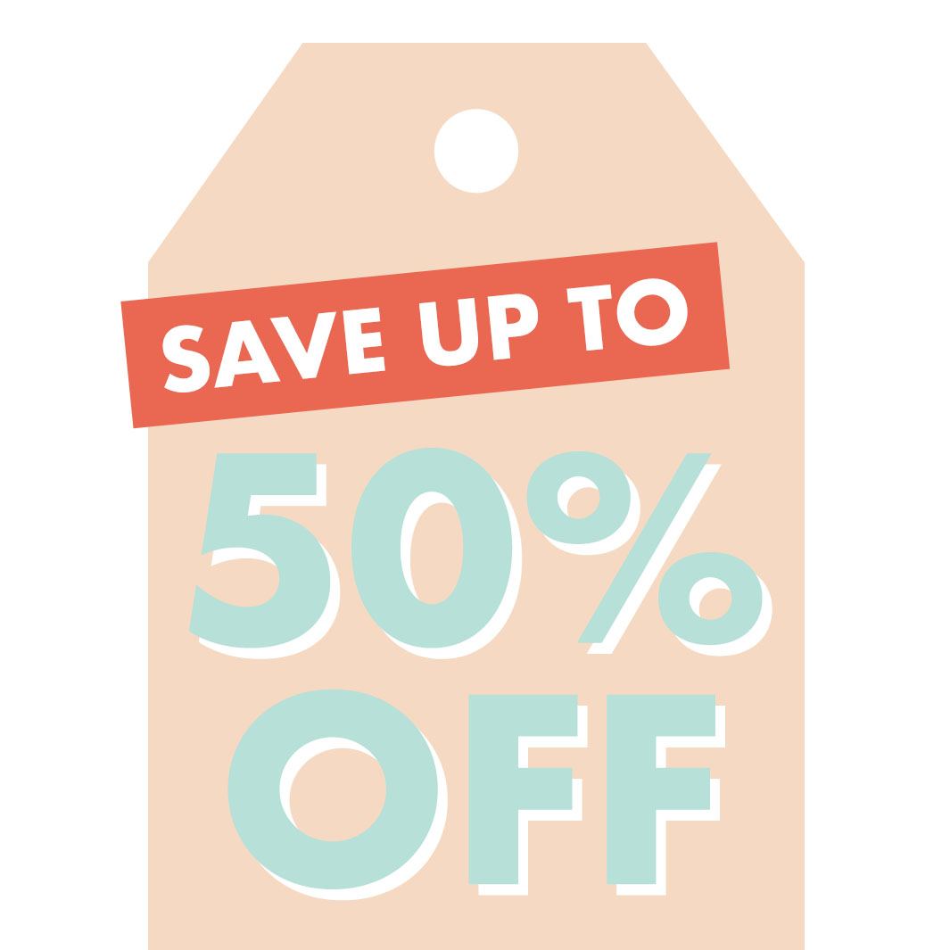 Up to 50% Off