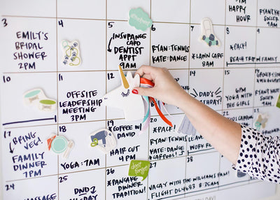 Magnetic Month Dry Erase Calendar to Inspire Personalization