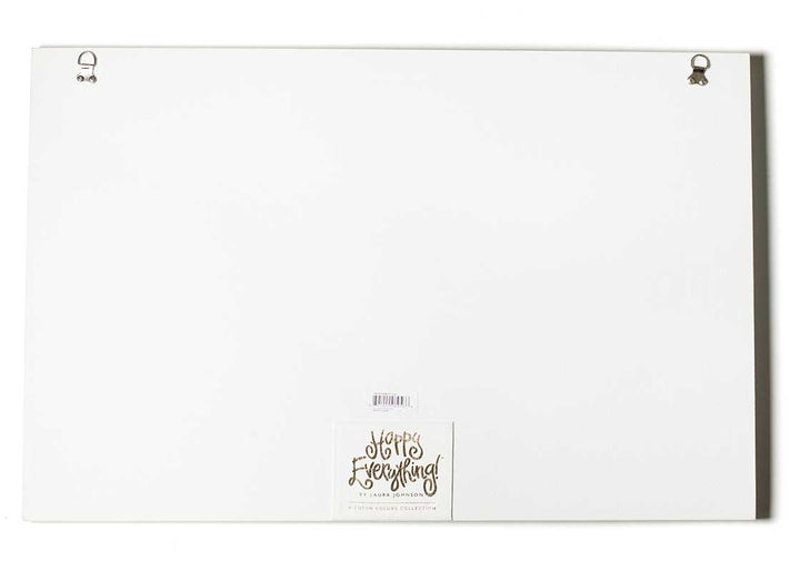 Back View of Happy Everywhere World Map