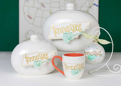 Tennessee Motif Collection Including Glass Ornament
