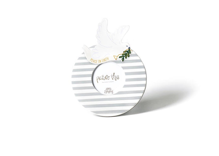 Stone Stripe Mini Frame with White Dove Mini Attachment