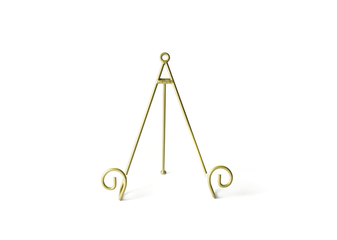 Happy Everything Large Flare Gold Plate Stand