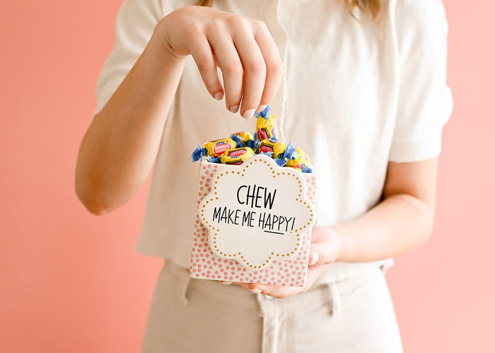 Pink Small Dot Small Mini Nesting Cube