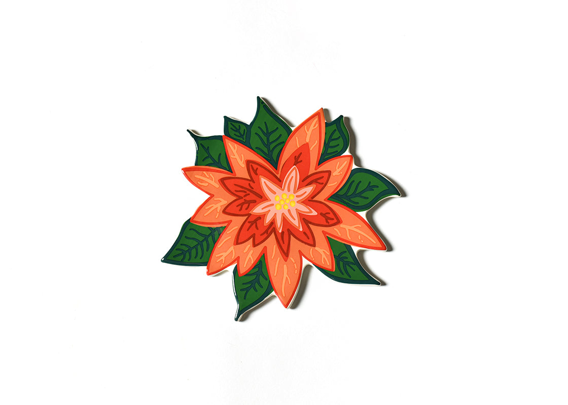 Happy Everything Poinsettia Attachment