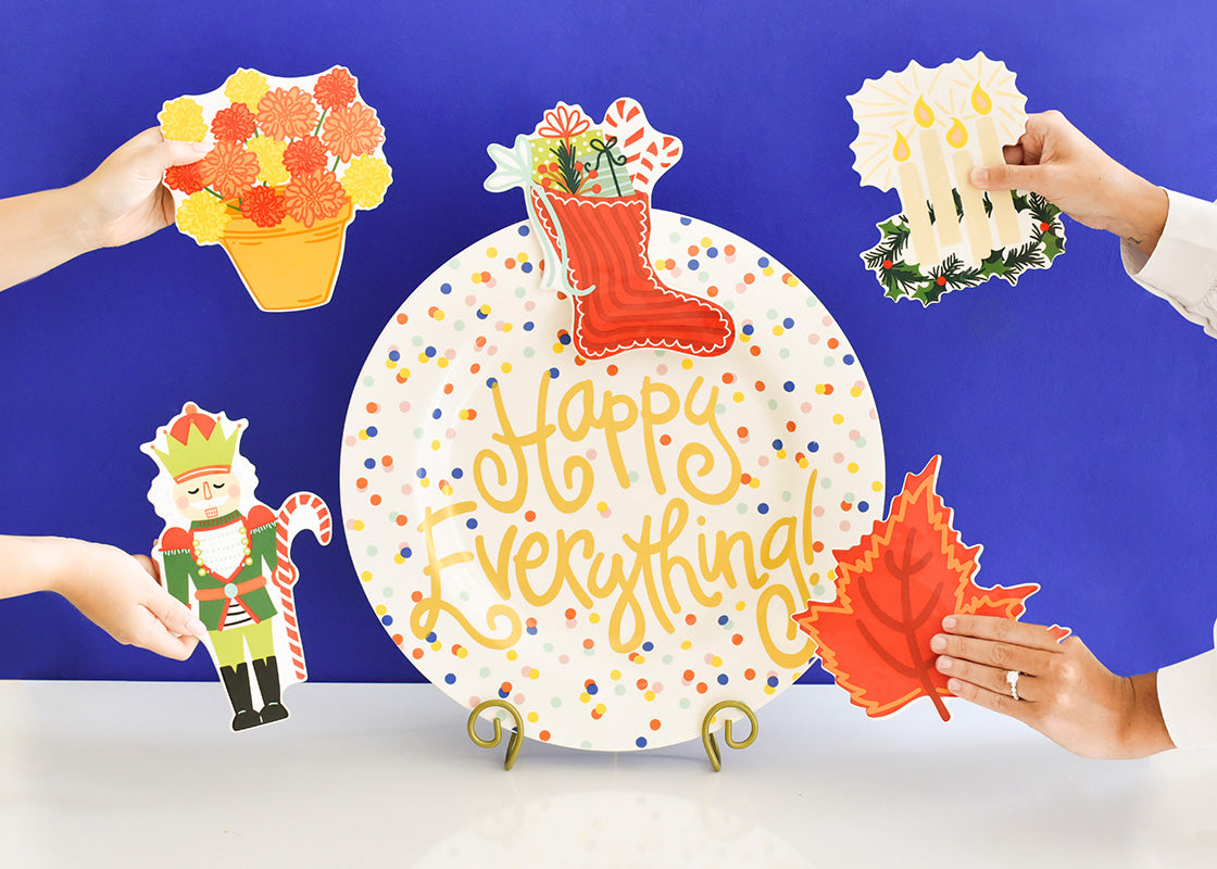 Happy Everything Stuffed Stocking Attachment - Thumbnail 2