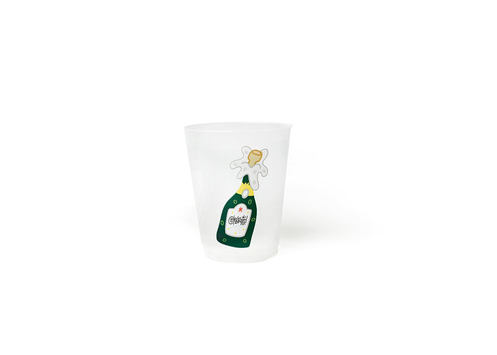 Champagne Frosted Cups Set of 10