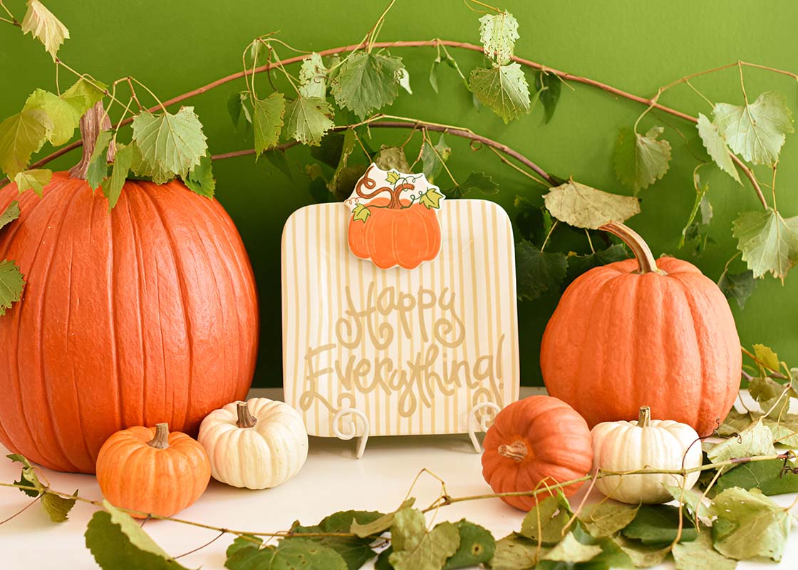Happy Everything Pumpkin Attachment