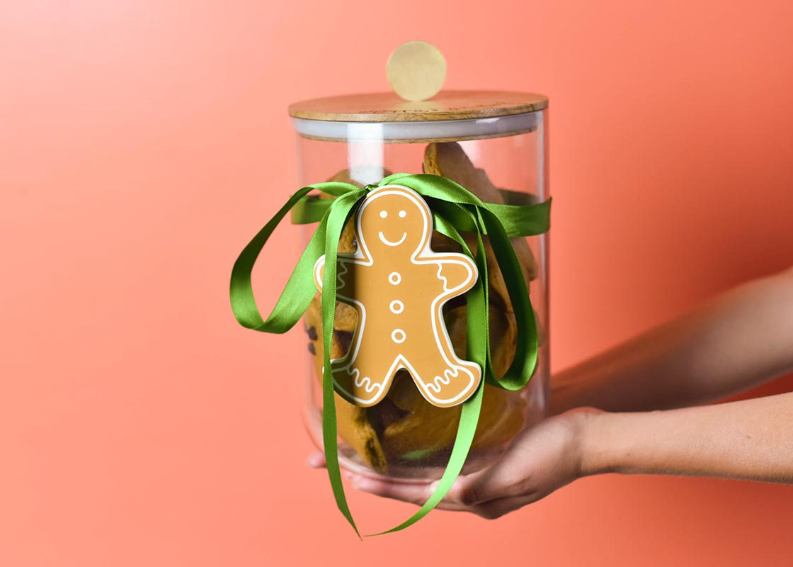 Happy Everything Gingerbread Cookie Attachment - Thumbnail 2