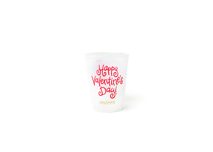 Heart Frosted Cups Set of 10
