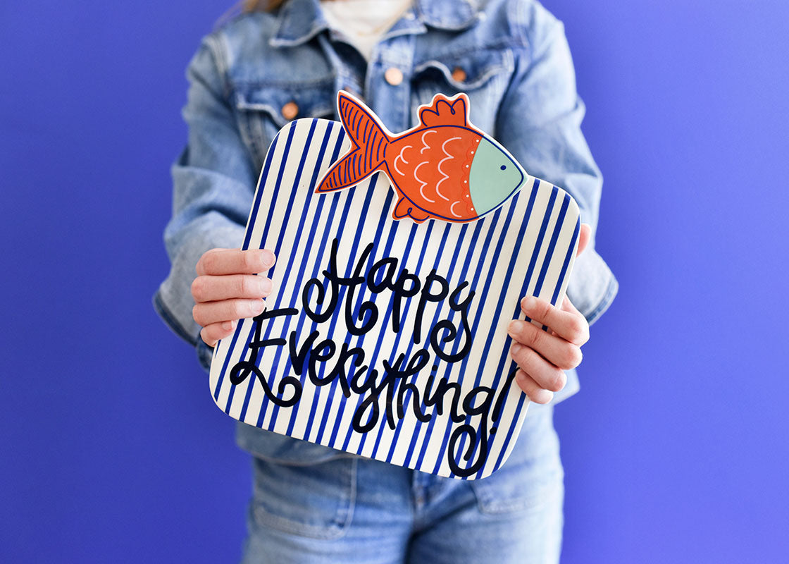 Happy Everything Square Platter - Thumbnail 5