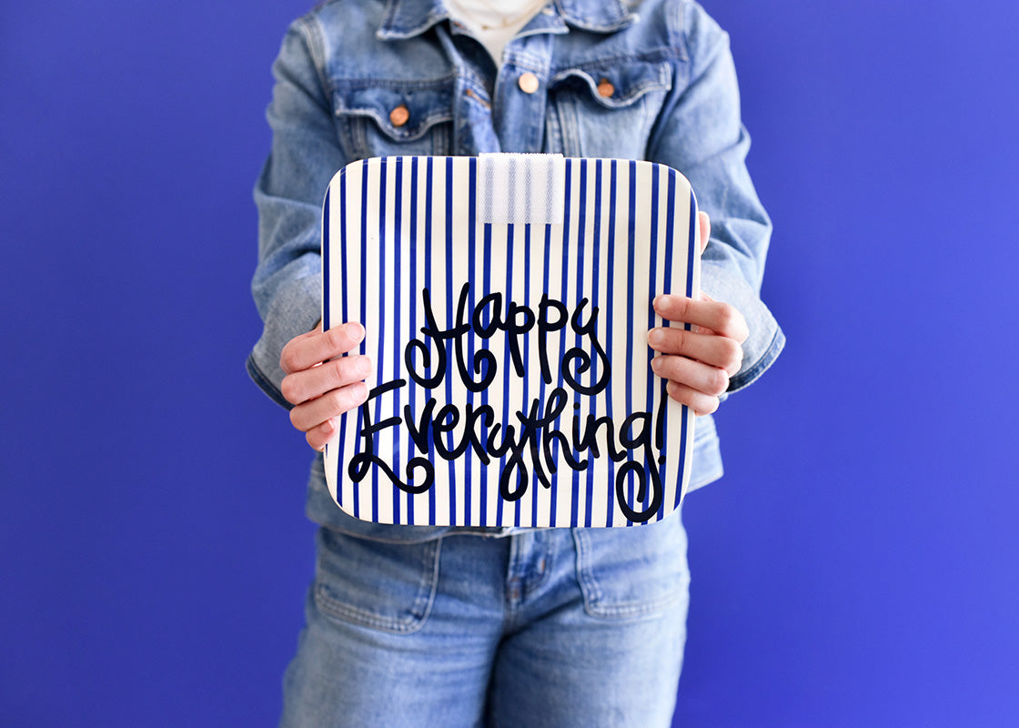 Happy Everything Square Platter - Thumbnail 4