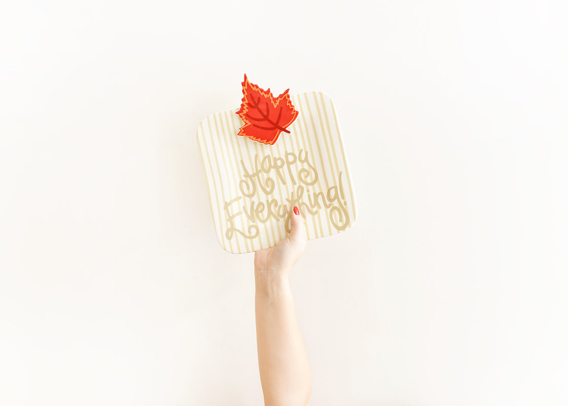 Happy Everything Square Platter - Thumbnail 2