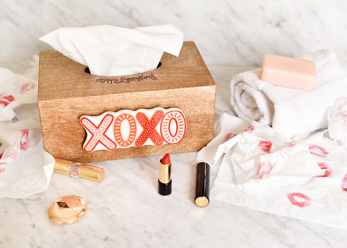 Happy Everything Tissue Box