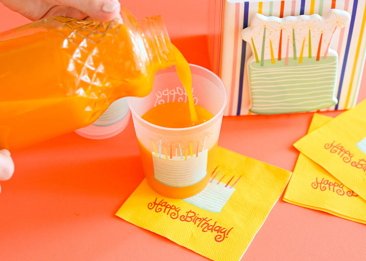 Sparkle Cake Frosted Cups Set of 10