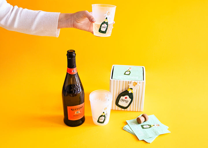 Champagne Cocktail Napkins Set of 20