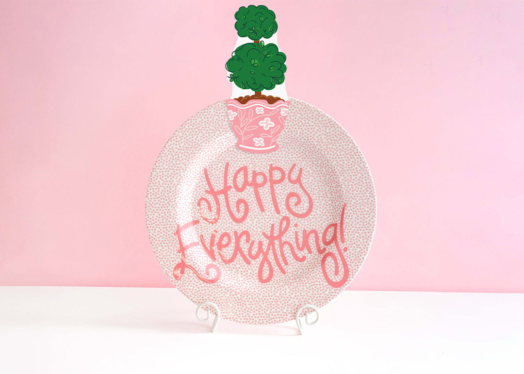 Potted in Pink Topiary Big Attachment