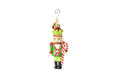 Mr. Nutcracker Shaped Ornament