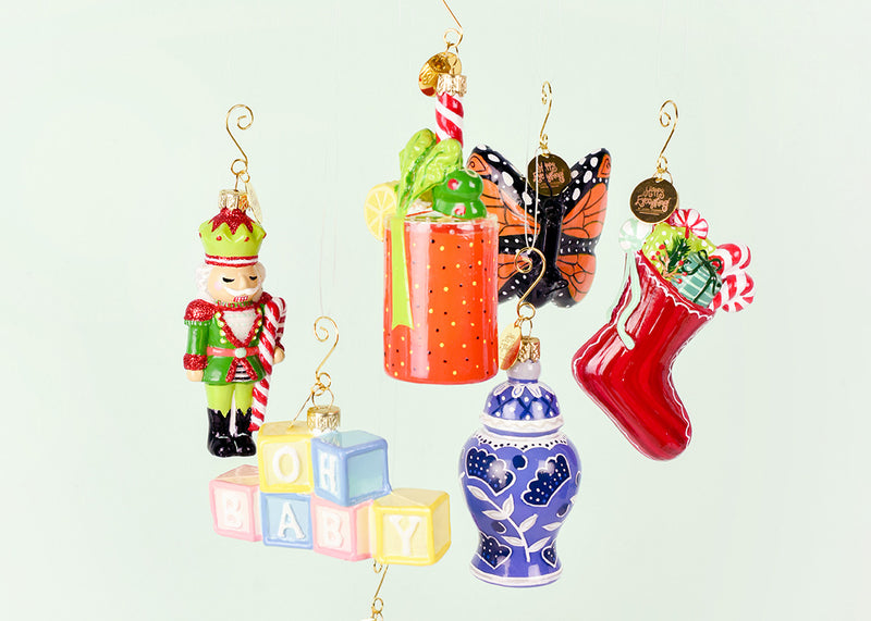 Mr. Nutcracker Shaped Ornament