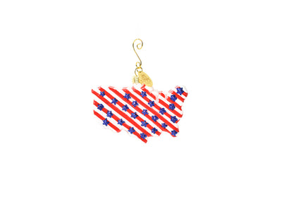 Stars and Stripes Shaped Ornament