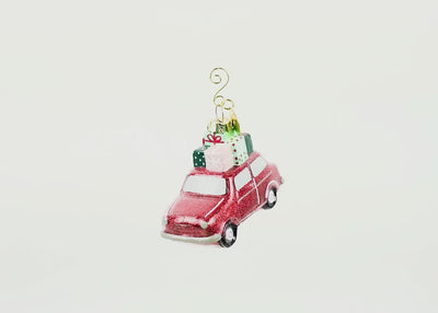 Holiday Car Shaped Ornament