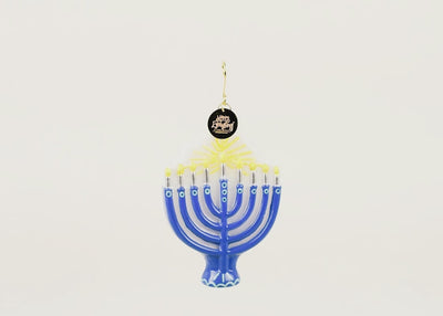 Menorah Shaped Ornament