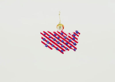 Stars and Stripes Shaped Ornament