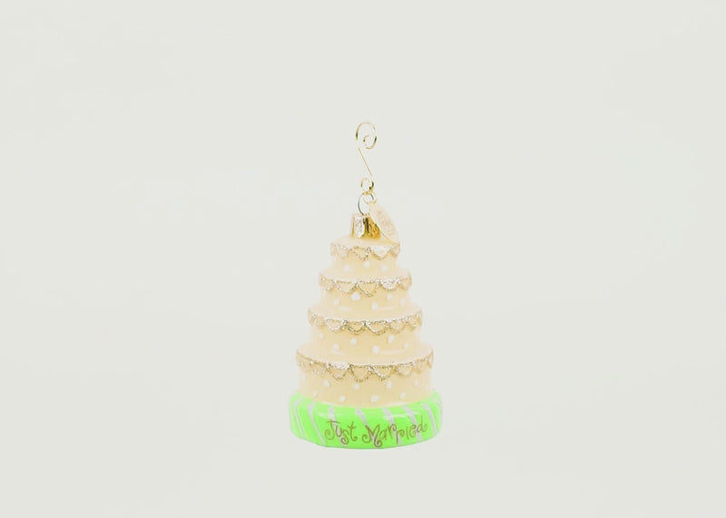 Wedding Cake Shaped Ornament