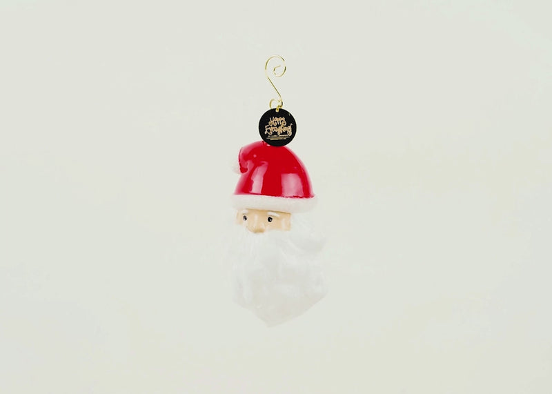 Ho Ho Santa Fair Skin Shaped Ornament