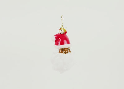 Ho Ho Santa Brown Skin Shaped Ornament