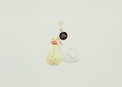 Flying Stork Shaped Ornament