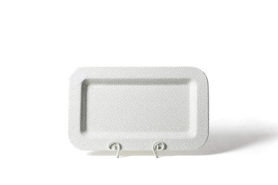 Stone Small Dot Mini Rectangle Serving Platter
