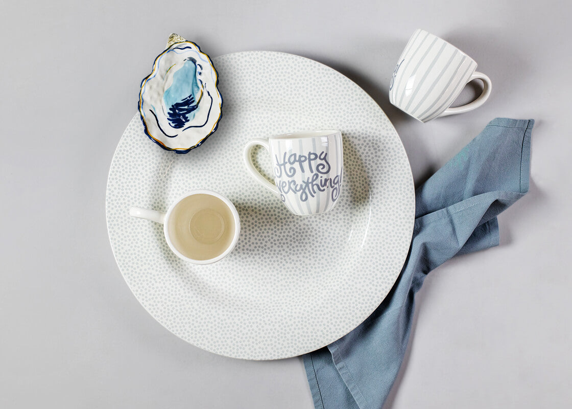 Happy Everything! by Laura Johnson Dot Round Platter - Thumbnail 2