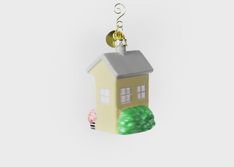 House Welcome Shaped Ornament