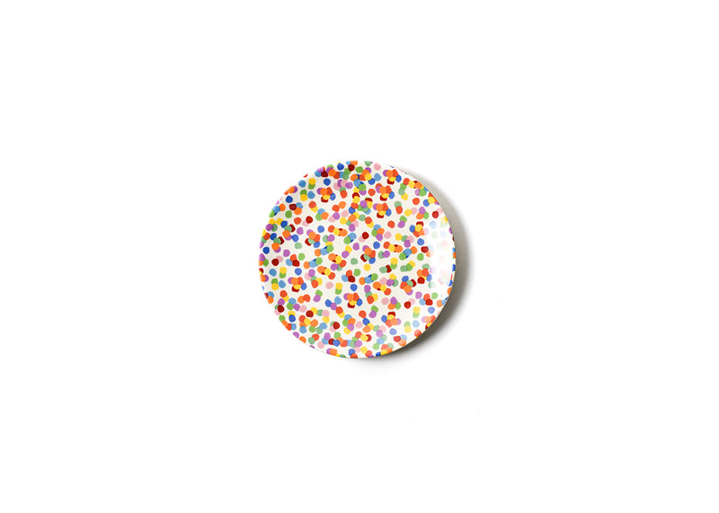 Colorful Dot Toss Happy Everything! Salad Plate
