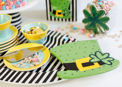 Lucky Charms and Party Platters with St. Patrick's Day Designs Including Leprechaun Hat Big Attachment