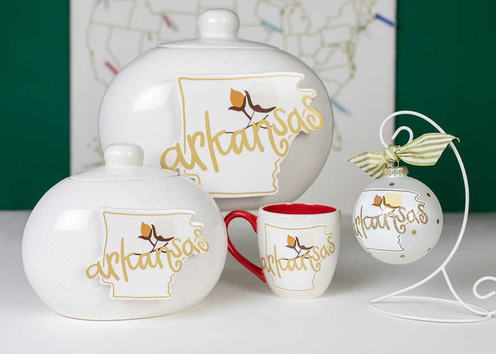 Collection with Arkansas Motif Including Big Attachment