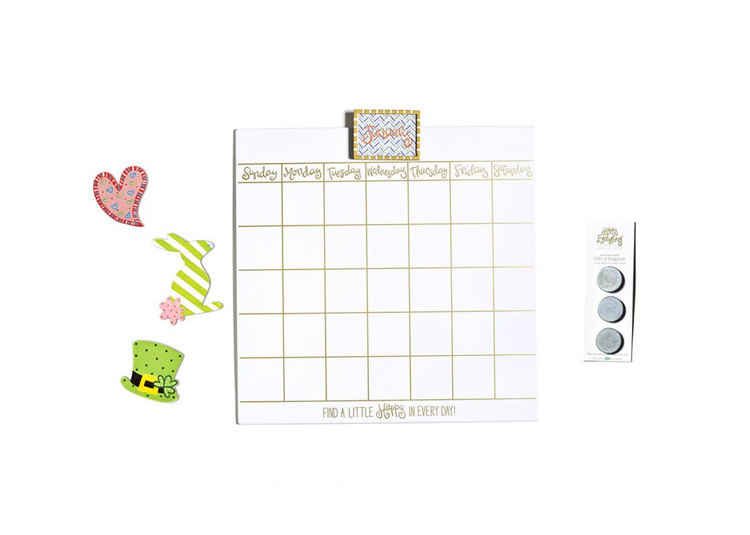 18 18-magnetic-dry-erase-calendar-magnets-happy-everything