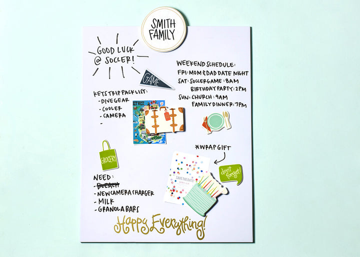 Calendar Magnets Sport Practice and Game Set