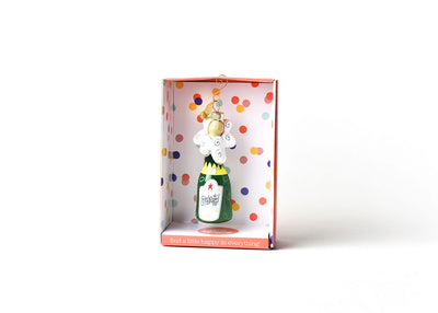 Champagne Shaped Ornament in Gift Box