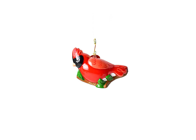 Shaped Ornament Cardinal Design