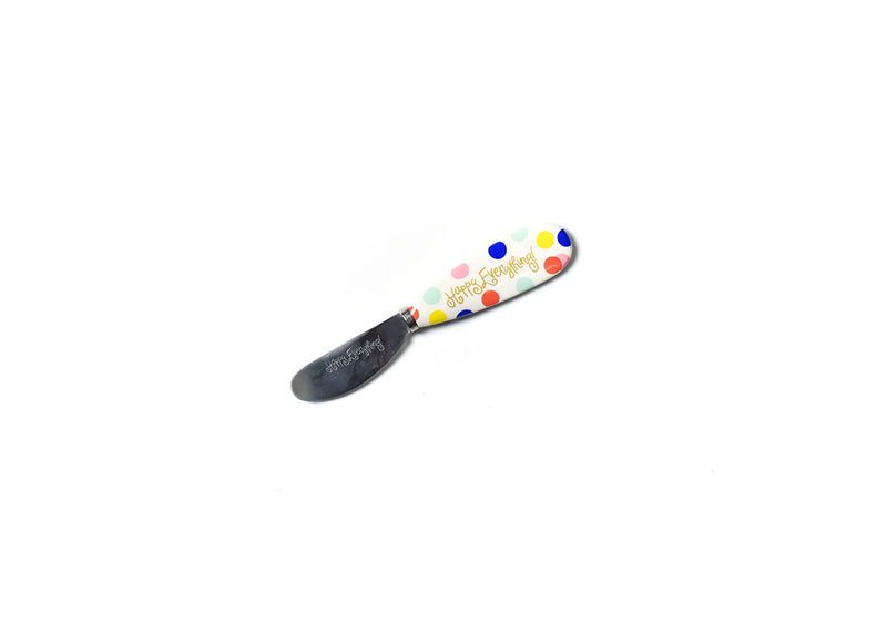 Colorful Happy Dot Design Appetizer Spreader