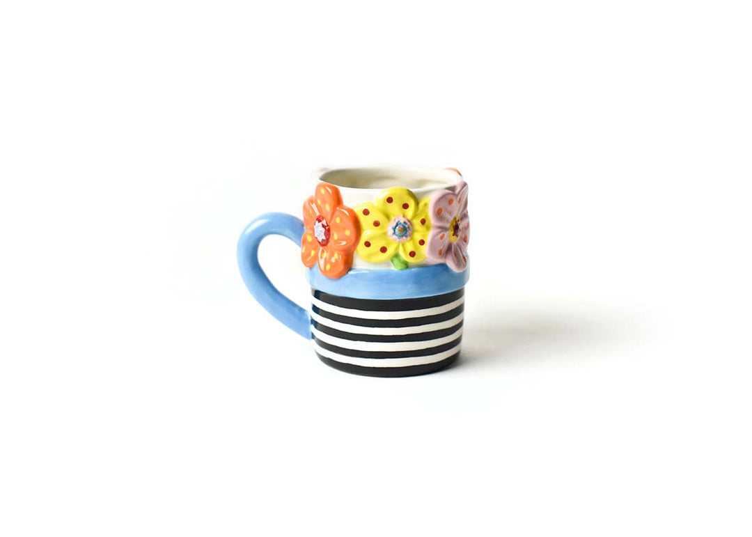 Happy Everything! Colorful Flowers Shaped Mug