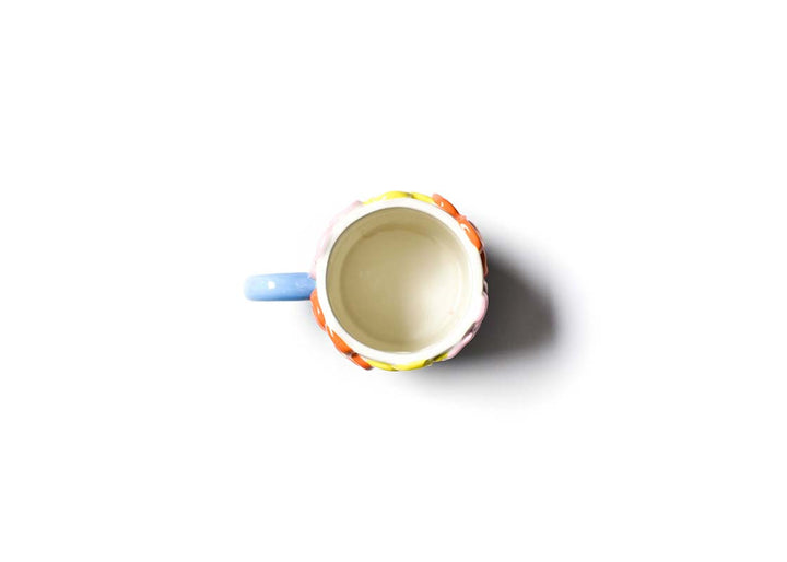Top View Interior Mug Shaped Like Flowers