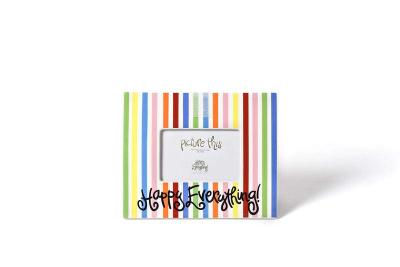 Bright Stripe Mini Happy Everything! Frame with Hook-and-Loop Fastener