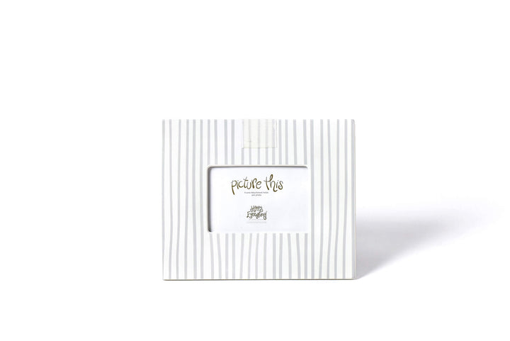 Stone Stripe Mini Frame with Hook-and-Loop Fastener for Interchangable Decorations