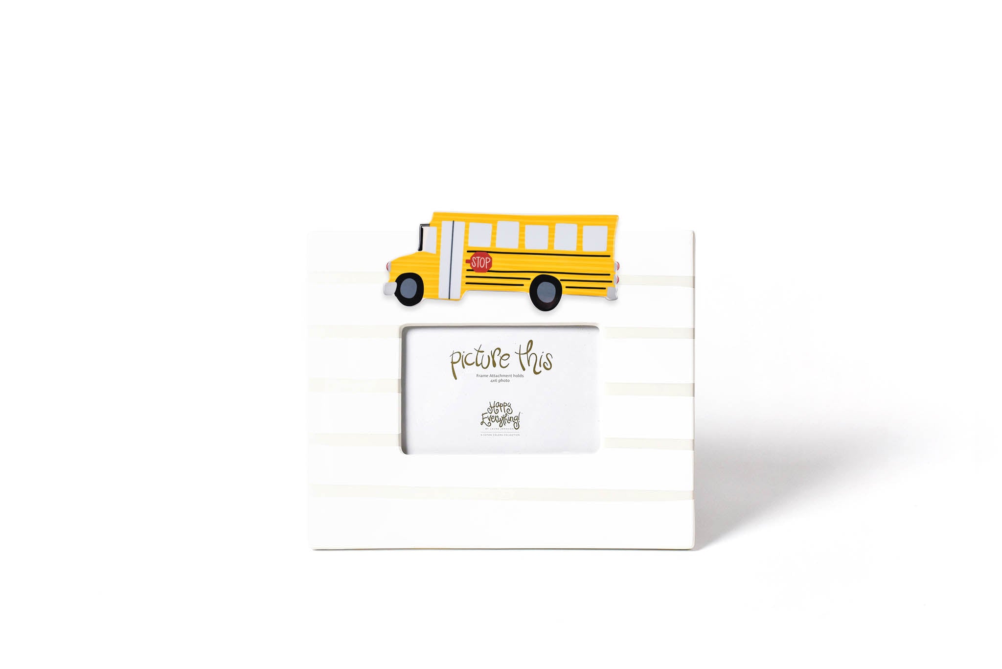 White Stripe Mini Frame | Home Gift | Happy Everything!