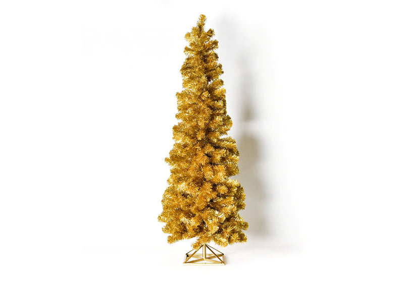 5-Foot Tree Gold Tinsel