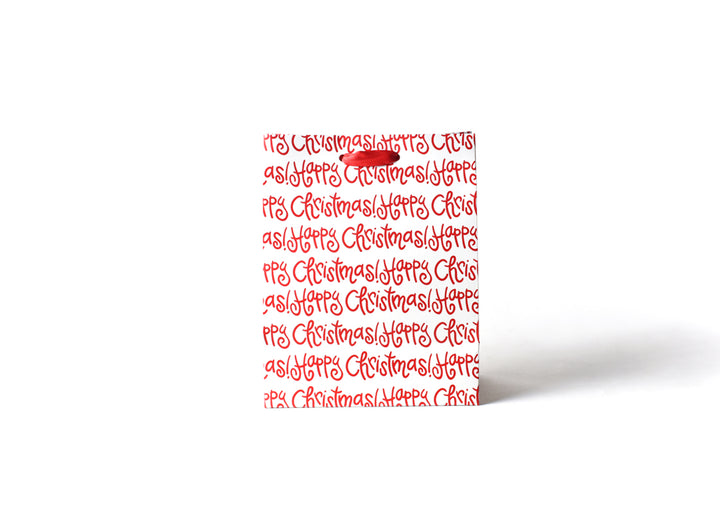 Iconic Happy Christmas! Message on Medium Gift Bag