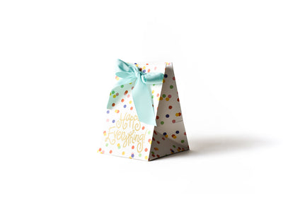 Mint Ribbon on Small Happy Dot Happy Everything! Gift Bag
