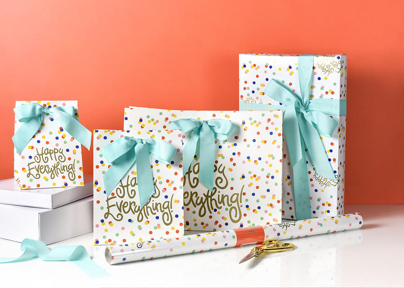 Happy Everything! Gift Wrap Collection Including Gift Wrapping Paper